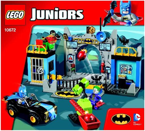 LEGO Batman Defend the Batcave Instructions 10672, Junior