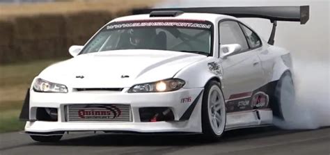 900HP 2JZ Nissan S15 Drift Car | MASSIVE Burnouts, Rev Limiter Sounds ...