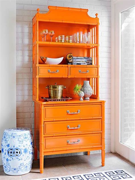 265 best Orange Painted Furniture images on Pinterest | Furniture makeover, Furniture redo and ...