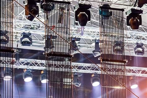 Stage Concert Lighting Equipment Stock Photo - Image of event, halogen: 68907758