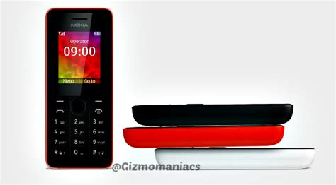 Nokia 106 - Specifications and Pricing - GizmoManiacs