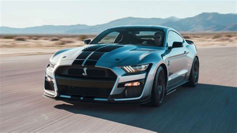 Ford debuts the 2020 Mustang Shelby GT500, its most powerful street-legal car, at Detroit auto ...