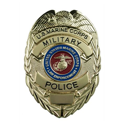 USMC Military Police Badge | Military police, Police badge, Police