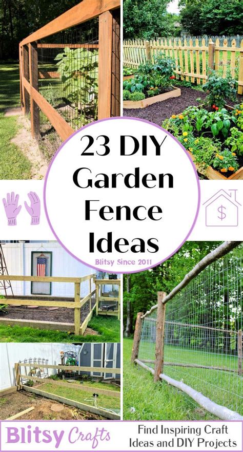 23 Durable DIY Garden Fence Ideas To Keep Your Gaden Safe