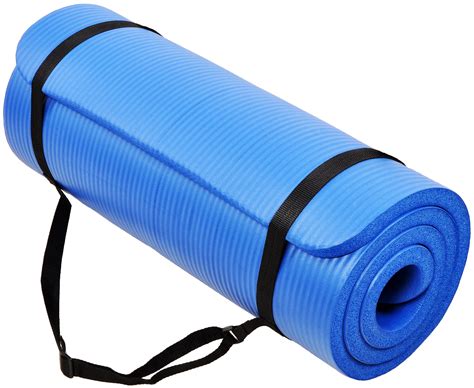 BalanceFrom GoCloud All-Purpose 1-Inch Extra Thick High Density Anti-Tear Exercise Yoga Mat with ...