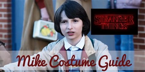 Mike Wheeler (Stranger Things) Costume for Halloween