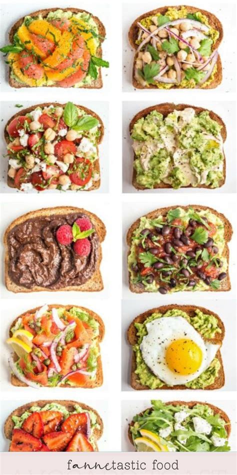 Avocado Toast Recipes | 12 Easy Recipe Ideas | fANNEtastic food | Healthy breakfast recipes ...