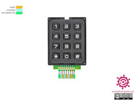 Interfacing 4x3 Membrane Matrix Keypad with Arduino| Step-by-Step Guide