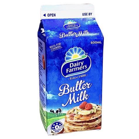 Milk - Buttermilk - by Dairy Farmers 600ml