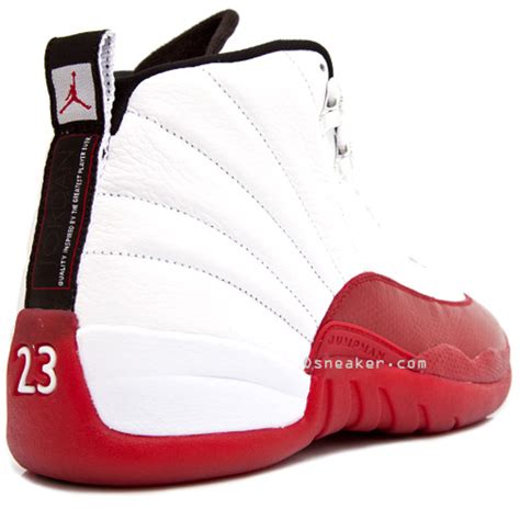 Air Jordan XII (12) - White - Varsity Red - Black - SneakerNews.com