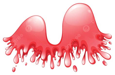 Red Splash On White Isolated Art Picture Vector, Isolated, Art, Picture PNG and Vector with ...