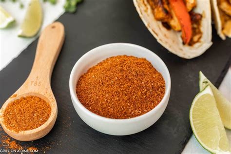 Homemade Fajita Seasoning Recipe - grillonadime.com