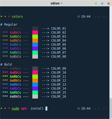 GitHub - devinceble/Elementary-OS-Terminal-Colors