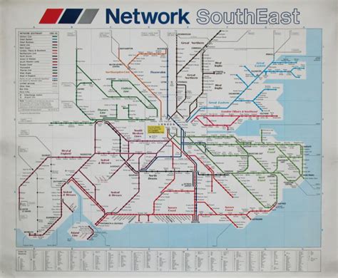 British Rail branding visual graphic design identity standards - Network Southeast 1992 | System ...