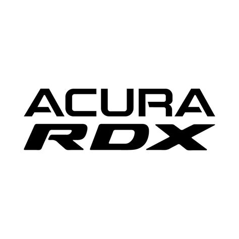 Acura RDX Logo Vector - (.Ai .PNG .SVG .EPS Free Download) VectorSeek