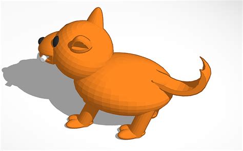 3D design Copy of 711061 DOG | Tinkercad