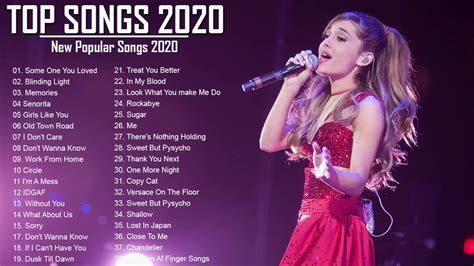 Top Hits 2020 - Top 50 Pop Song Playlist 2020 - Best US-UK Music Collection 2020 - YouTube