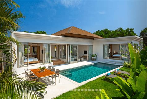 Mẫu nhà cao cấp Mẫu nhà villa 1 tầng đẹp Kiến trúc sang trọng