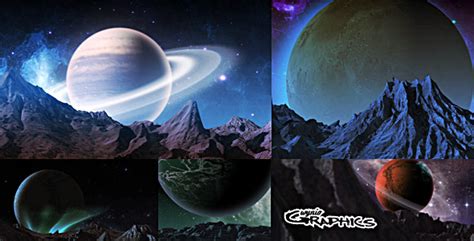 Exoplanet Landscapes, Motion Graphics | VideoHive