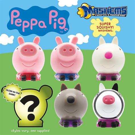 Mash’Ems 53506 Peppa Pig Styles May Vary, Multi – TopToy