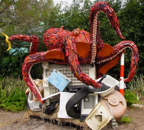 13 Giant Sculptures Made Entirely Of Beach Waste To Make You Reconsider ...