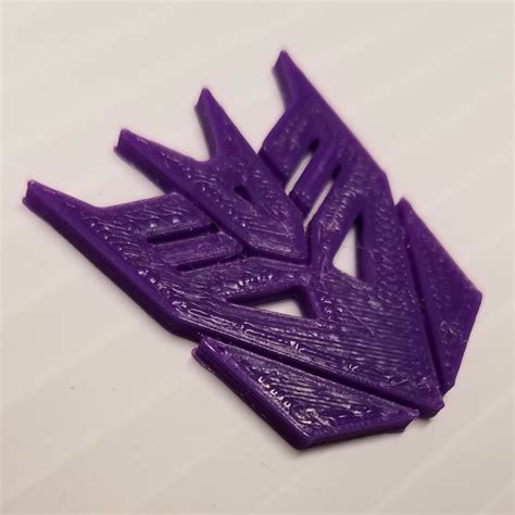 Free STL file Decepticon Symbol Large Pin・3D printable model to download・Cults