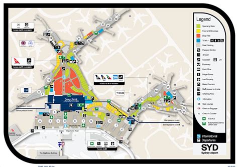 Sydney Airport Map