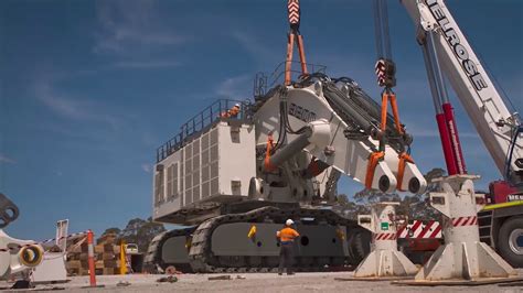 Szentély átlátható Ragyogó liebherr r 9800 plakát Valószínűleg légszomj