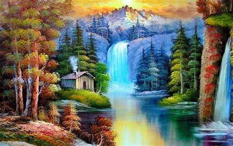 Nature Painting Wallpapers - Top Free Nature Painting Backgrounds - WallpaperAccess