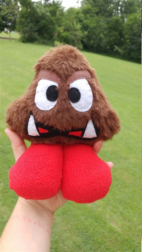 Goomba plush Goomba stuffed animal Goomba Mario plush | Etsy