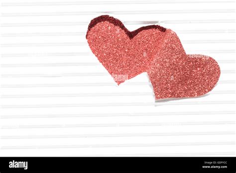 heart shape paper cutting Stock Photo - Alamy