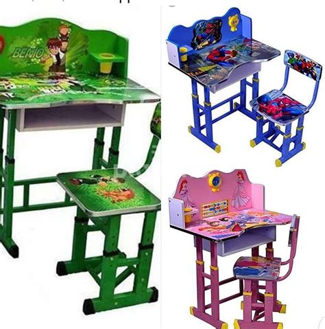 Kids Study Table And Chair Set - Computer Table Chair For Kids ages 3-10years. in Nairobi | PigiaMe