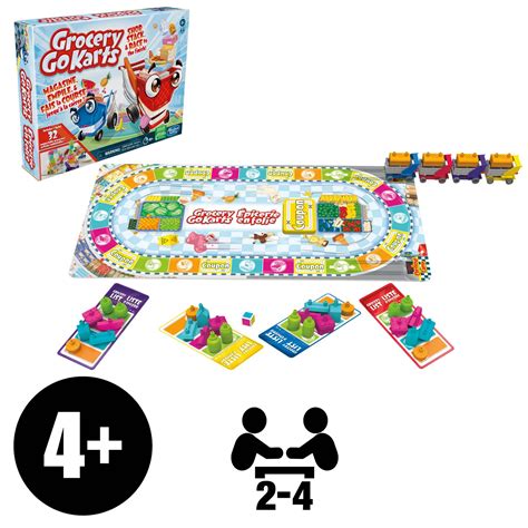 Hasbro Games Grocery Go Karts Interactive Family Board Game, Ages 4+ | Canadian Tire