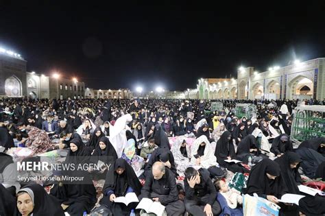 Mehr News Agency - Imam Reza shrine hosts religious ceremony of Qadr night