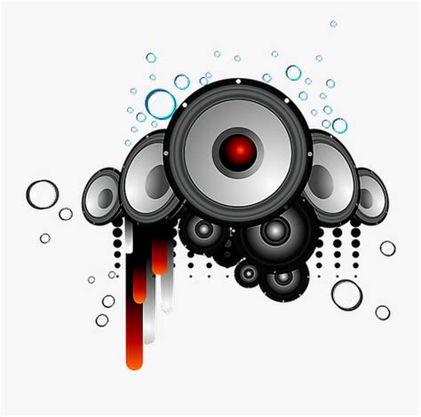 Dj Logo Png - Vector Speakers Png , Free Transparent Clipart - ClipartKey