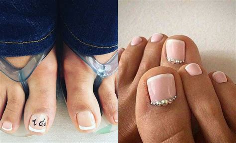 21 Beautiful Wedding Pedicure Ideas for Brides - StayGlam