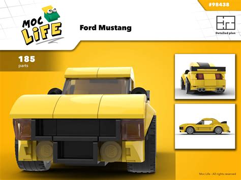 Lego® Instructions Ford Mustang