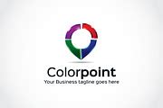 Color point Logo Template | Branding & Logo Templates ~ Creative Market