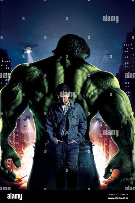 EDWARD NORTON, THE INCREDIBLE HULK, 2008 Stock Photo - Alamy