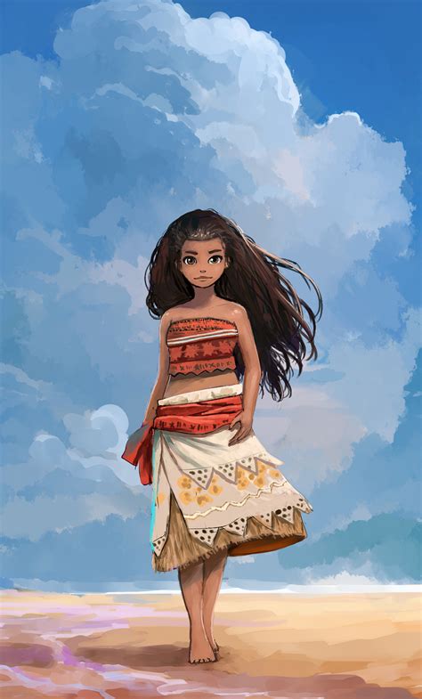 1280x2120 Moana Fan Art 4k iPhone 6+ ,HD 4k Wallpapers,Images,Backgrounds,Photos and Pictures