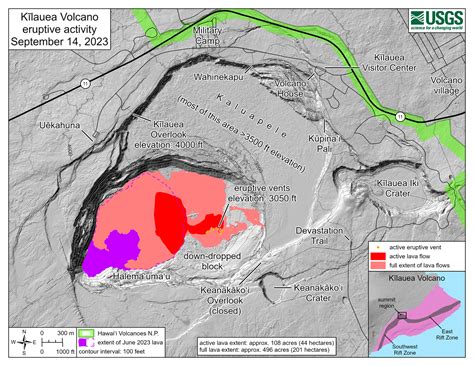 September 2023 Summit Eruption - Hawaiʻi Volcanoes National Park (U.S. National Park Service)