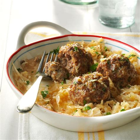 German Meatballs Recipe | Taste of Home