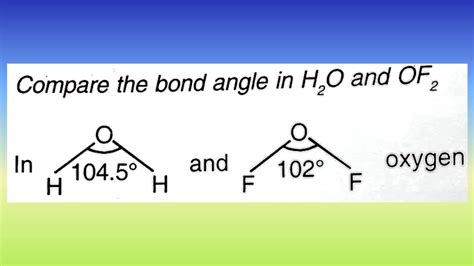 H2o Bond Angle