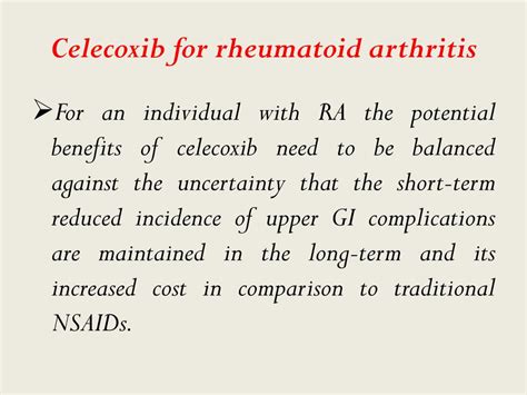 PPT - Celecoxib PowerPoint Presentation, free download - ID:2134873