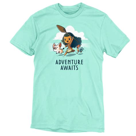 Adventure Awaits (Moana) | Official Disney Tee - TeeTurtle