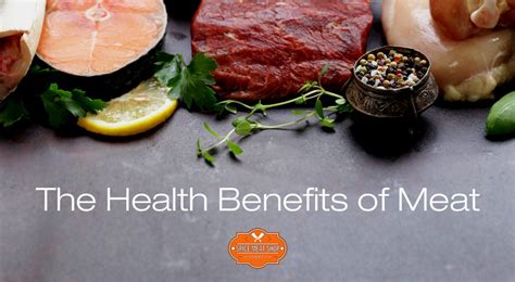 Health Benefits of Meat - Spice Meat Shop