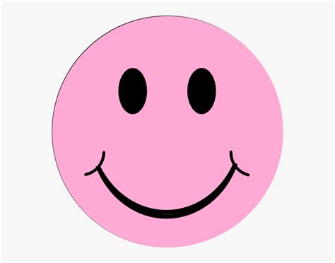 Light Pink Smiley Face, HD Png Download - kindpng