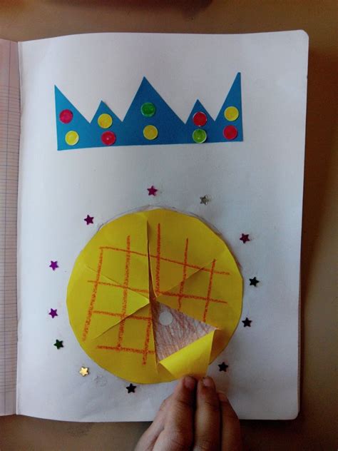 Illustration D'un Poème Sur La Galette | Galette Des Rois encequiconcerne Bricolage Galette Des ...