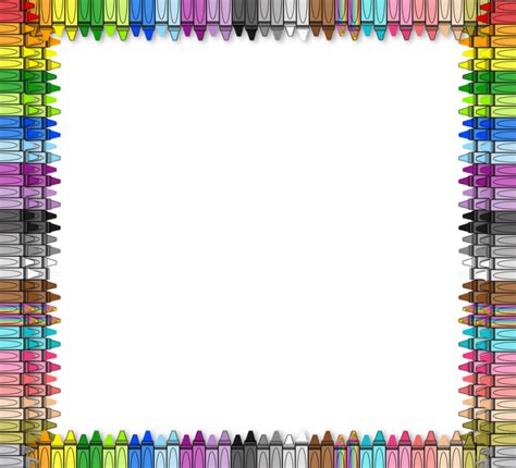 Download High Quality crayons clipart border Transparent PNG Images - Art Prim clip arts 2019