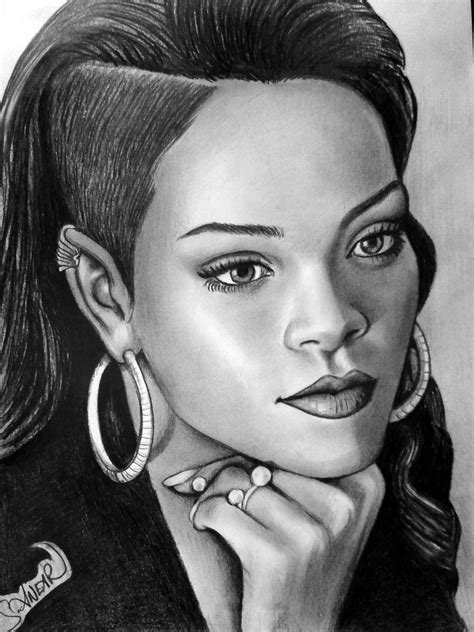 Rihanna - Drawing Skill